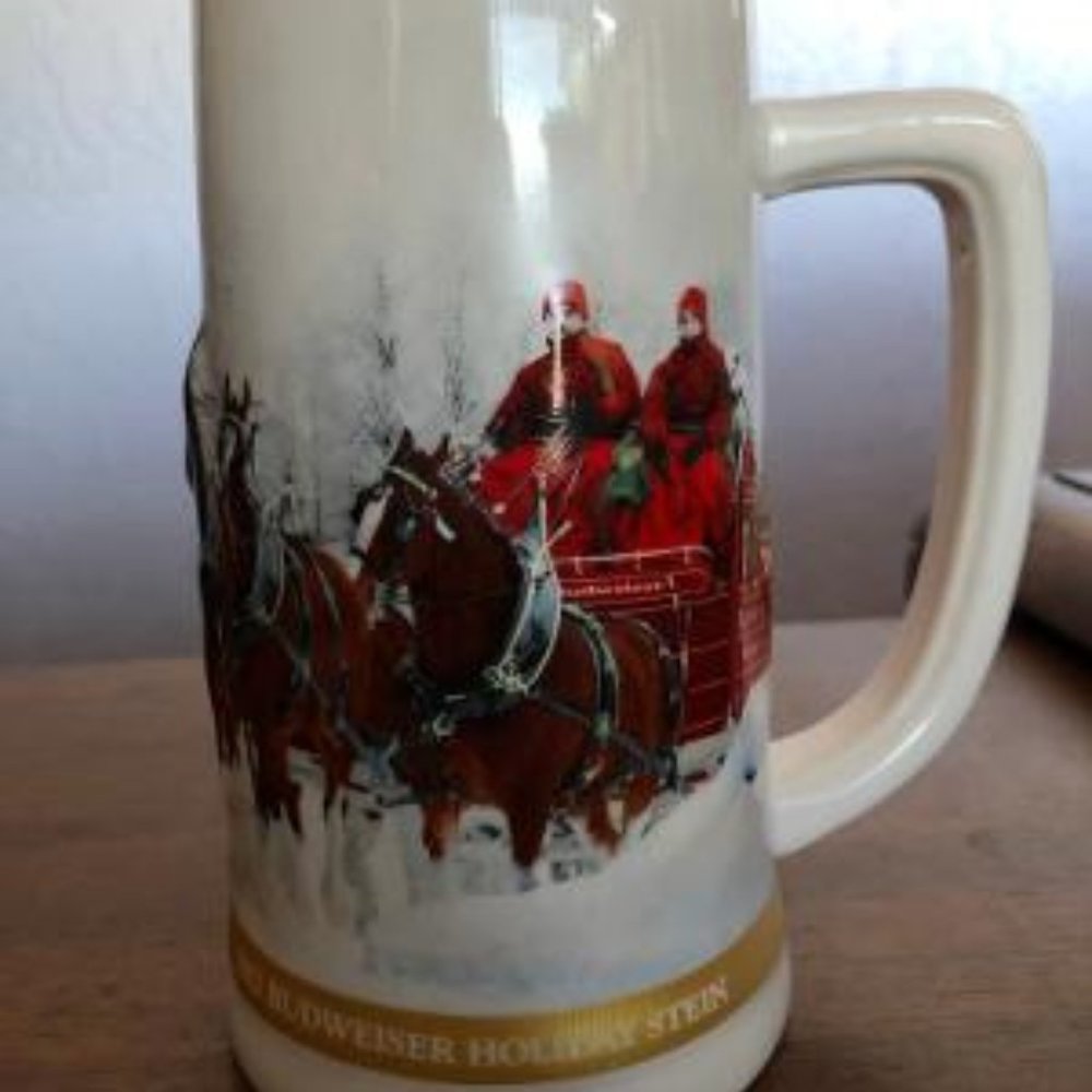 2012 BUDWEISER HOLIDAY STEIN WINTER WONDERLAND